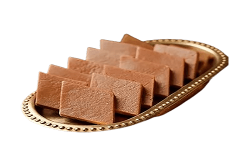 Chocolate Kesar Kaju Kathli Chocolate Kesar Kaju Kathli